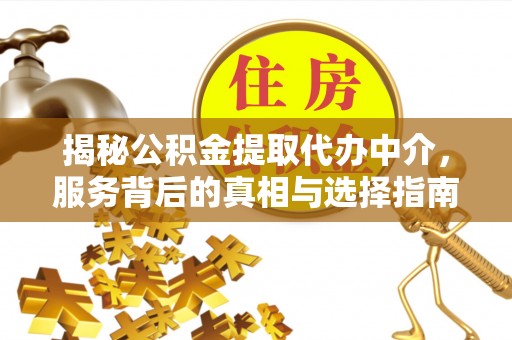 道里揭秘公积金提取代办中介，服务背后的真相与选择指南