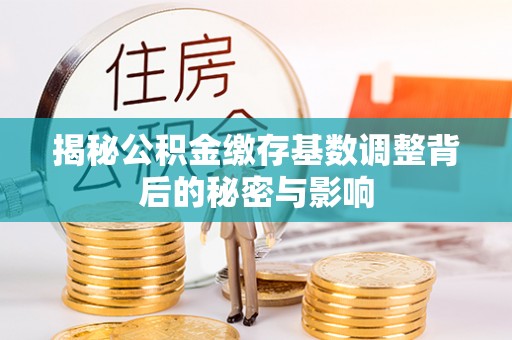道里揭秘公积金缴存基数调整背后的秘密与影响