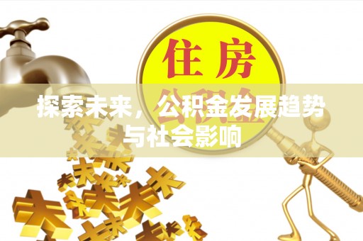 道里探索未来，公积金发展趋势与社会影响