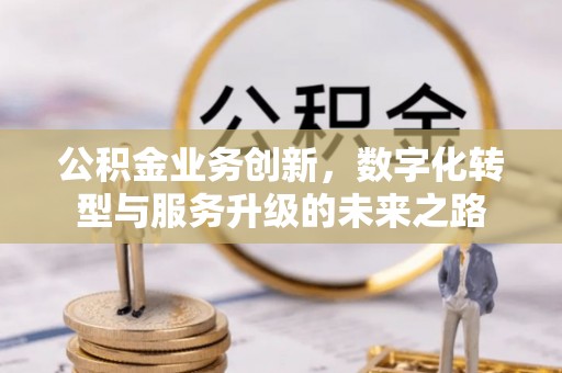 道里公积金业务创新，数字化转型与服务升级的未来之路