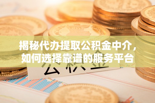 道里揭秘代办提取公积金中介，如何选择靠谱的服务平台