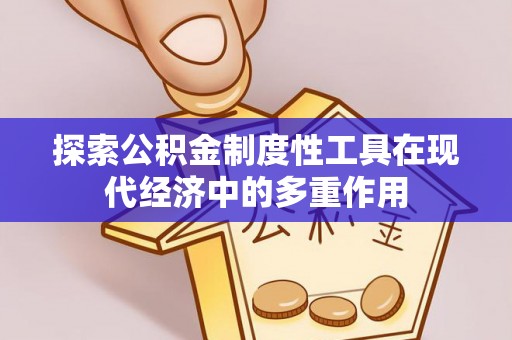 道里探索公积金制度性工具在现代经济中的多重作用